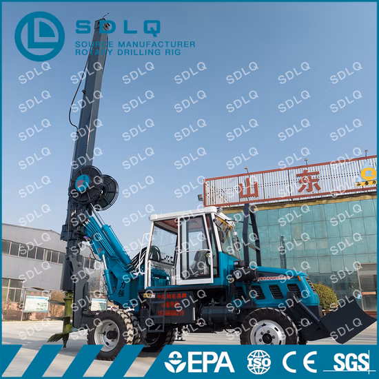 400m Trailer Type Borehole Drilling Machine/Hydraulic Multifunctional Drill Rig with Autoloader/DTH Drilling Rig and Rotary Drilling Rig for Sale