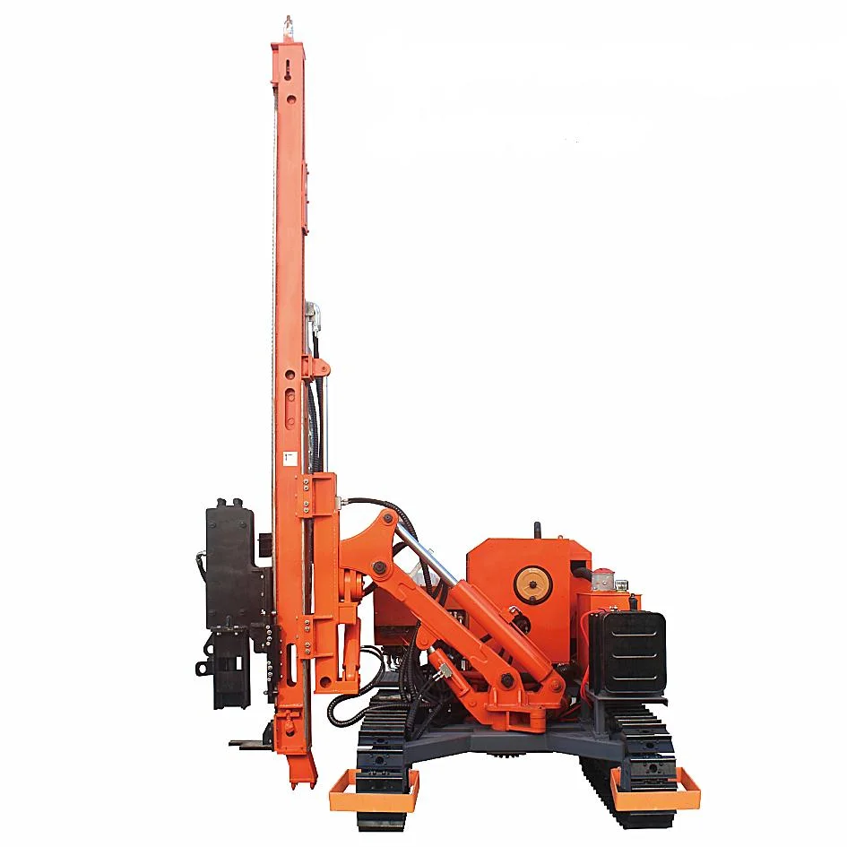 New Design Solar Pile Driver RC260y Photovoltaic PV Solar Ramming Rig Machine/Drilling Ground Auger Piles Machinery/Screw Pole Piling Rig/ Guardrail Pile