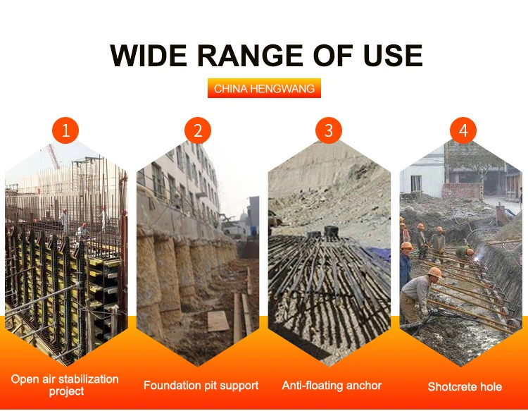 Hengwang Hw12m Slope Protection Anchor DTH Surface Drill Rig for Salt Mine