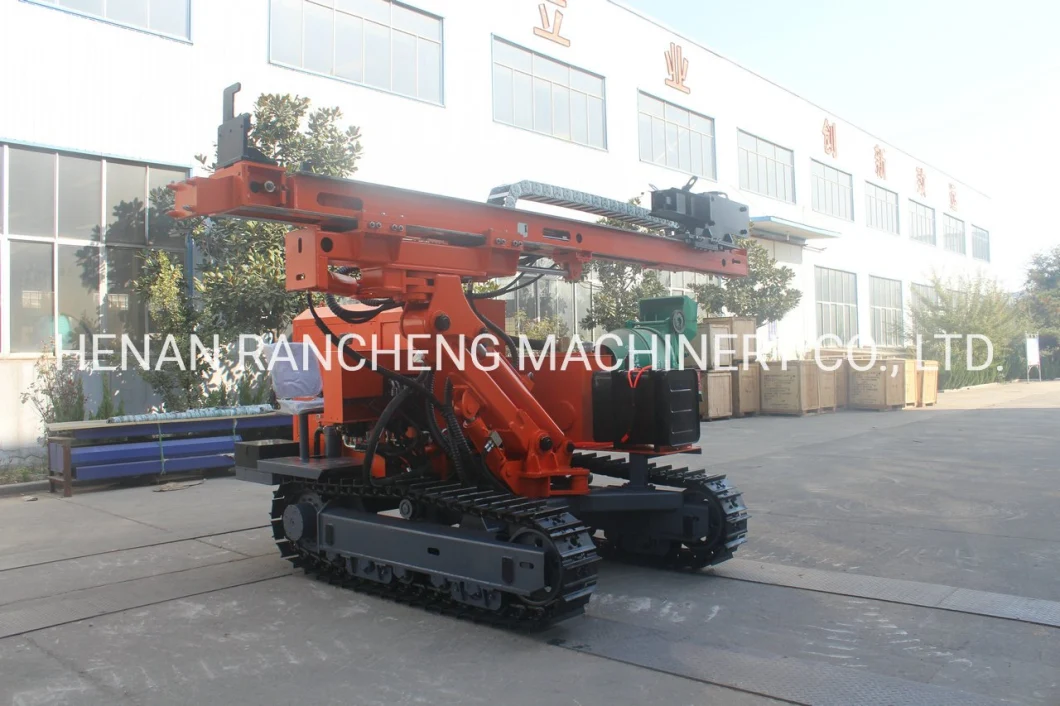 New Design Solar Pile Driver RC260y Photovoltaic PV Solar Ramming Rig Machine/Drilling Ground Auger Piles Machinery/Screw Pole Piling Rig/ Guardrail Pile