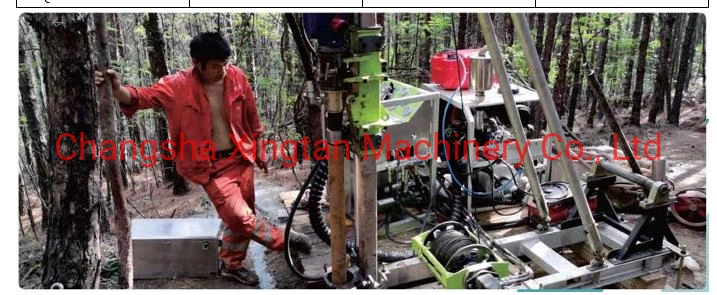 Kd-550 Portable Full Hydraulic Core Drilling Rig /Wire Line Drilling/Core Drilling